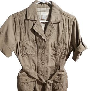 Women's Maurices Jacket with belt. Great condition, size large.